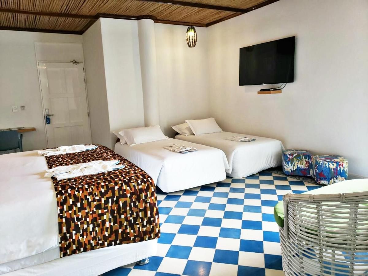 Cama de la habitación Café